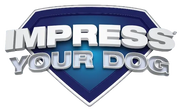 Logo Impress Your Dog Active (Geperste brokken)