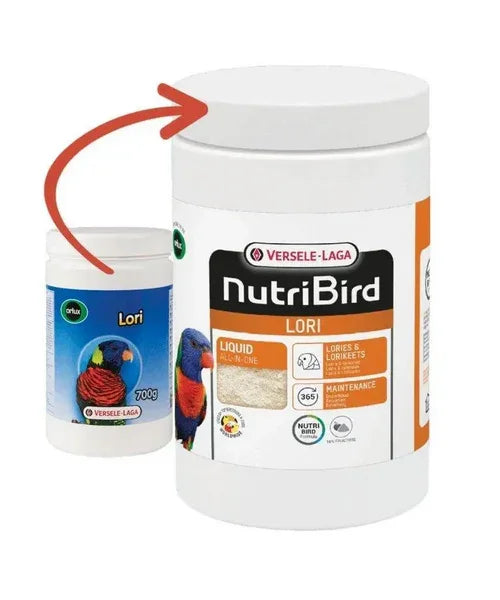 Nutribird Lori (een uitgebalanceerd en volledig dieet) - Onlinedierenwereld