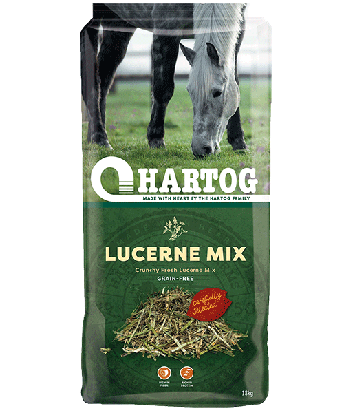 Hartog Lucerne-mix (Vezelrijk ruwvoer voor Paarden)