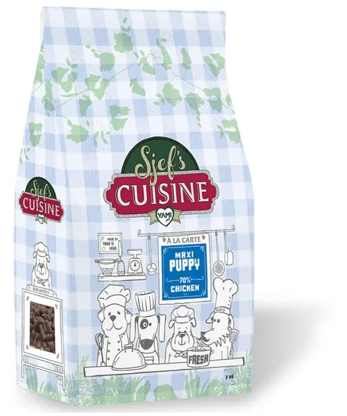 Sjef's Cuisine Maxi Puppy 3 kg (Met Biergist en Prebiotica)