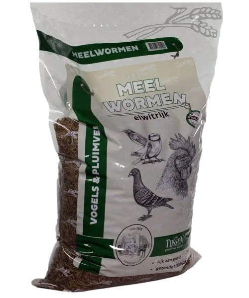 Tijssen Meelwormen (aanvullend diervoeder) - Onlinedierenwereld