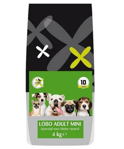 LOBO Mini Adult Hondenvoeding (voor (zeer) kleine volwassen honden) - Onlinedierenwereld