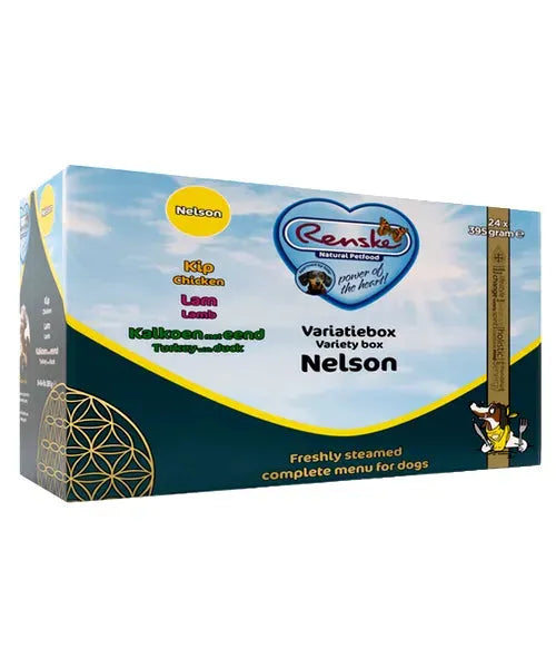 Renske Variatiebox Nelson (24 x 395g) - Onlinedierenwereld