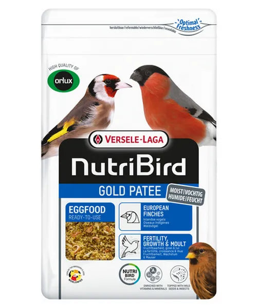 NutriBird Gold patee Inlandse vogels - Onlinedierenwereld