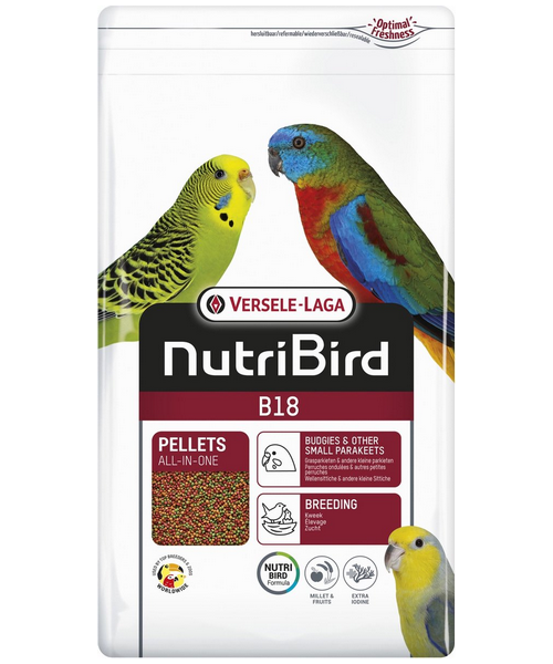 Aanbieding NutriBird B18 Parkiet kweekvoer (3 kg)