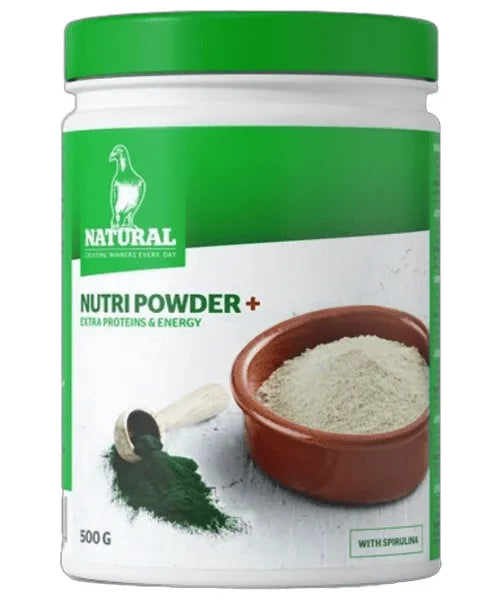 Natural Nutri Powder + (met extra Proteins en Spirulina) - Onlinedierenwereld