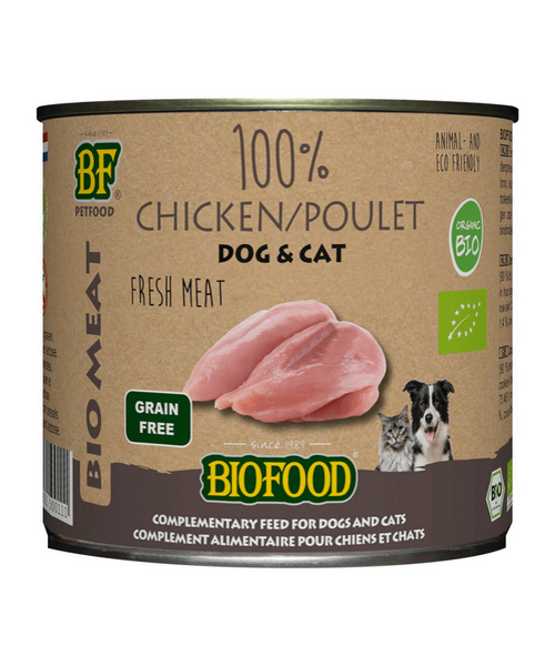 Biofood Organic 100% Kippenvlees (Graanvrij natvoer)