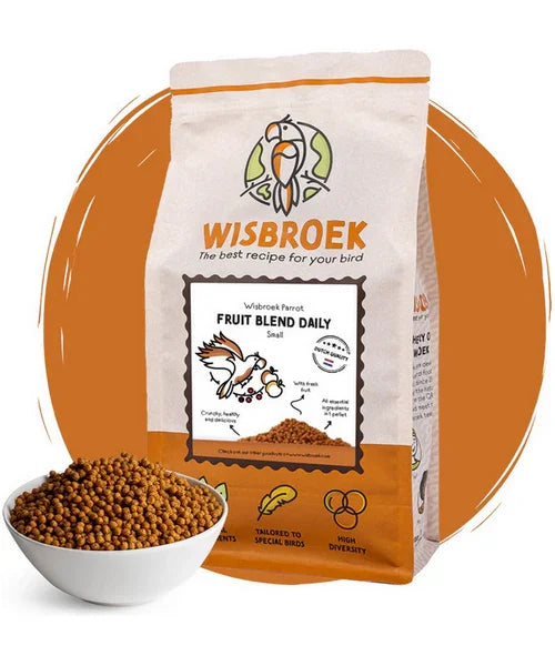 Wisbroek Parrot Fruit Blend Daily Small - Onlinedierenwereld