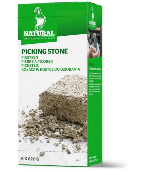 Natural Piksteen 6x620g (wordt wekelijks vers gefabriceerd)