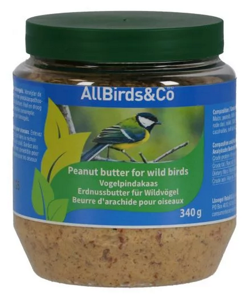 Allbirds&Co  Pindakaas naturel voor Vogels