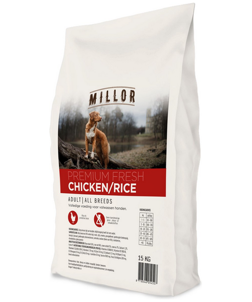 Millor Extruded Fresh Adult Chicken/Rice Premium