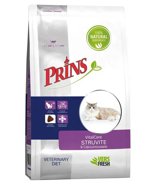 Prins Dieet Struvite en Calciumoxalate (Blaasgruis) - Onlinedierenwereld