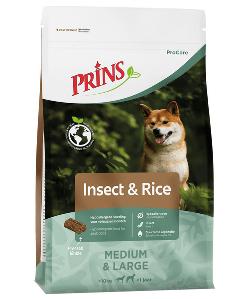 Prins ProCare Insect & Rice (op basis van insecten-eiwit) (3 kg)