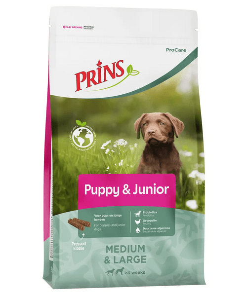 Prins ProCare Puppy & Junior (12 kg) (geperste voeding)