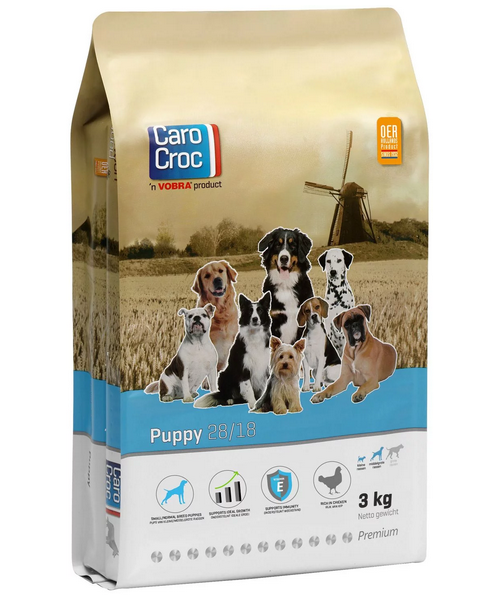 CaroCroc Puppy 3 kg (optimale verhouding van omega 3 en 6)