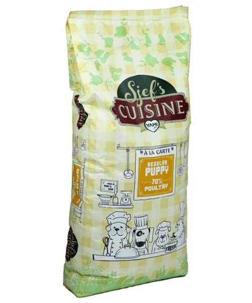 Sjef's Cuisine Regular Puppy 12,5 kg (Met fruit voor meer vezels)