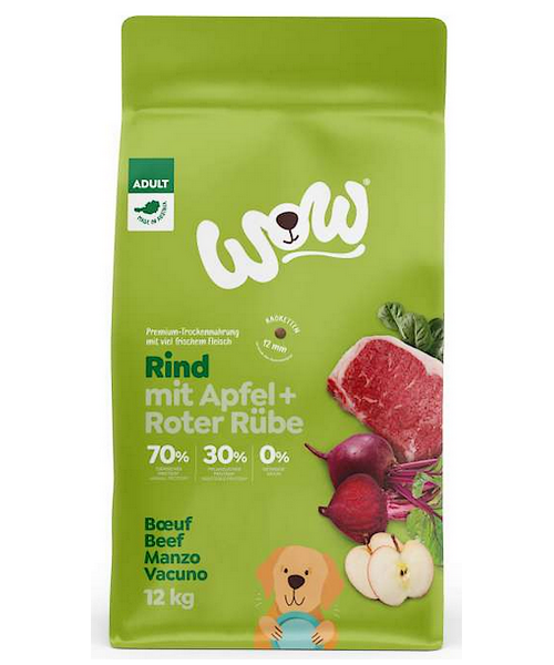 WOW Adult Beef mit Apfel