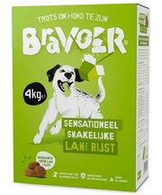 Bravoer Sensationeel Smakelijke Lam &amp; Rijst 4 kg (Krokante brok)