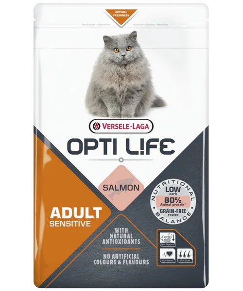 Opti Life Adult Sensitive Salmon - Onlinedierenwereld