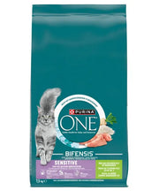Purina One Sensitive Kalkoen en Rijst (met Bifensis) - Onlinedierenwereld