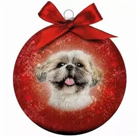 Plenty Gifts Kerstbal met Shih Tzu