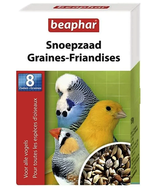 Beaphar Snoepzaad Beaphar Snoepzaad (150g vitamine-en mineraalrijk)