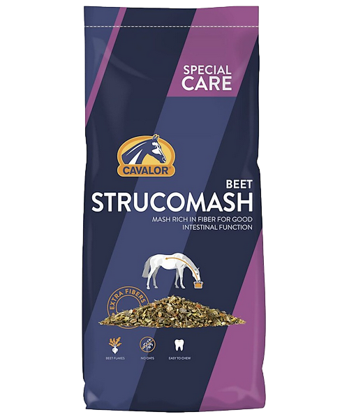 Cavalor Strucomash Beet (vezelrijke mash voor een goede darmwerking)