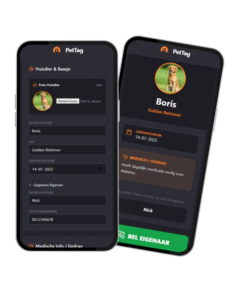 Pet Tag - Onlinedierenwereld