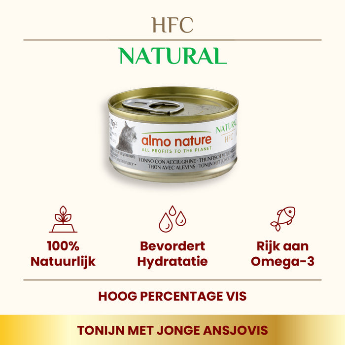 Almo Nature HFC Natural Tonijn Ansjovis