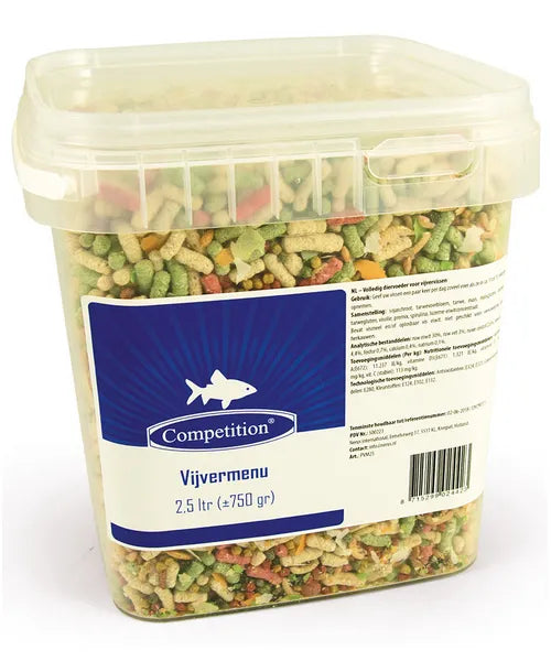 Competition Vijvermenu