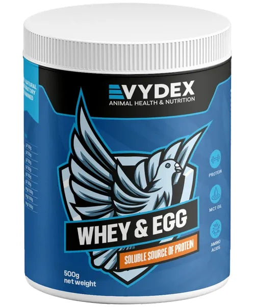Vydex Whey Egg Powder (voor herstel na vluchten) - Onlinedierenwereld