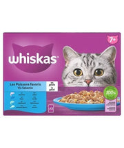 Whiskas Pouch MP 7+ Vis Selectie Gelei - Onlinedierenwereld