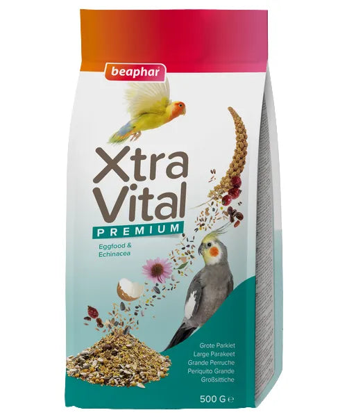 Beaphar XtraVital Grote Parkiet - Onlinedierenwereld