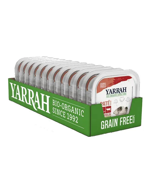 Yarrah Bio nat hondenvoer paté 1 (12x150g)