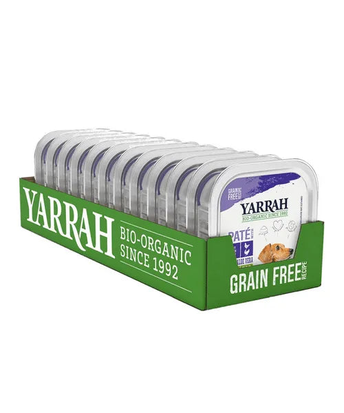 Yarrah Bio nat hondenvoer paté 2 (12x150g)