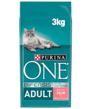 Purina One Adult Zalm 3 kg met Volkoren Granen