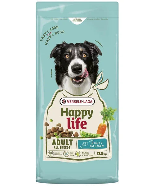 Aanbieding Happy Life Adult Zalm - Onlinedierenwereld