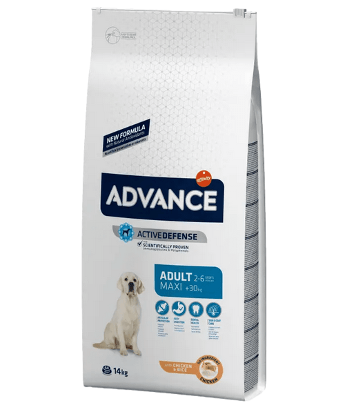 Advance Maxi Adult (14 kg) - Onlinedierenwereld