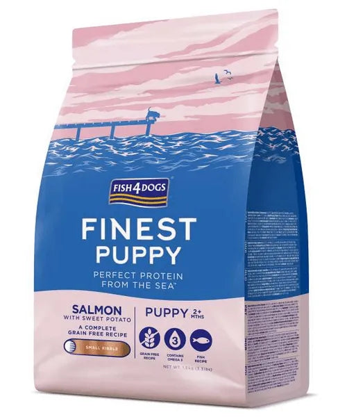 Fish4Dogs Finest Zalm Puppy (Grote brok) - Onlinedierenwereld