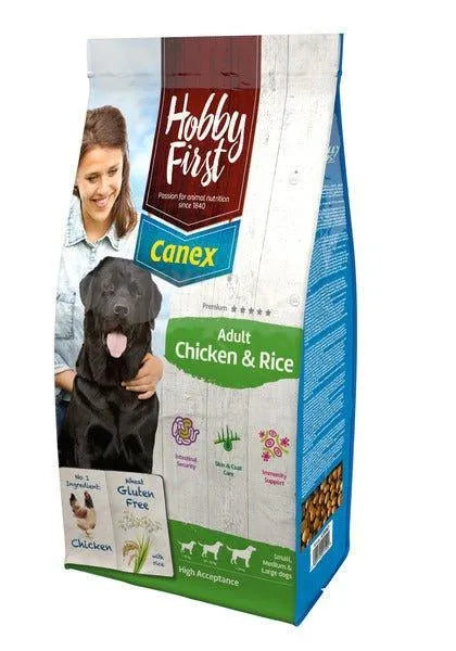Hobbyfirst Canex Adult Chicken & Rice (12 kg) - Onlinedierenwereld