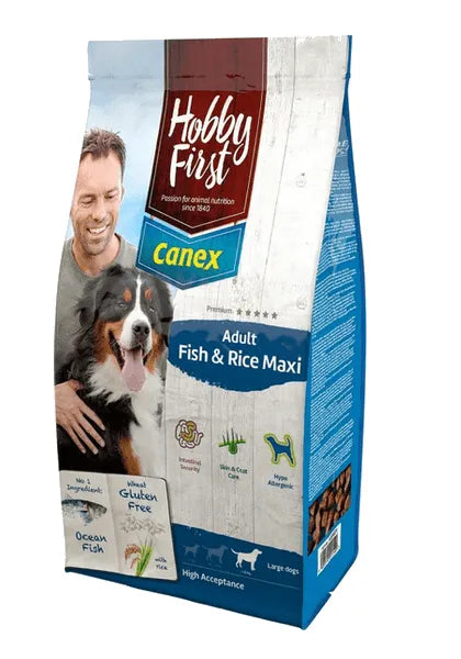 Hobbyfirst Canex Adult Fish & Rice Maxi (12 kg) - Onlinedierenwereld