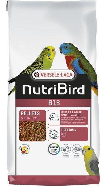 NutriBird B18 kweekvoer voor gras- en andere kleine parkieten. - Onlinedierenwereld