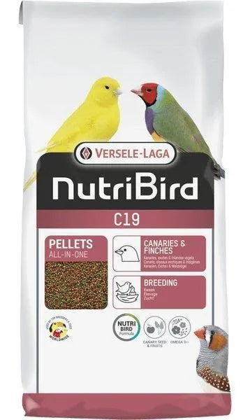 Nutribird C19 Kweekvoer voor Kanaries, Tropische en Inlandse vogels - Onlinedierenwereld