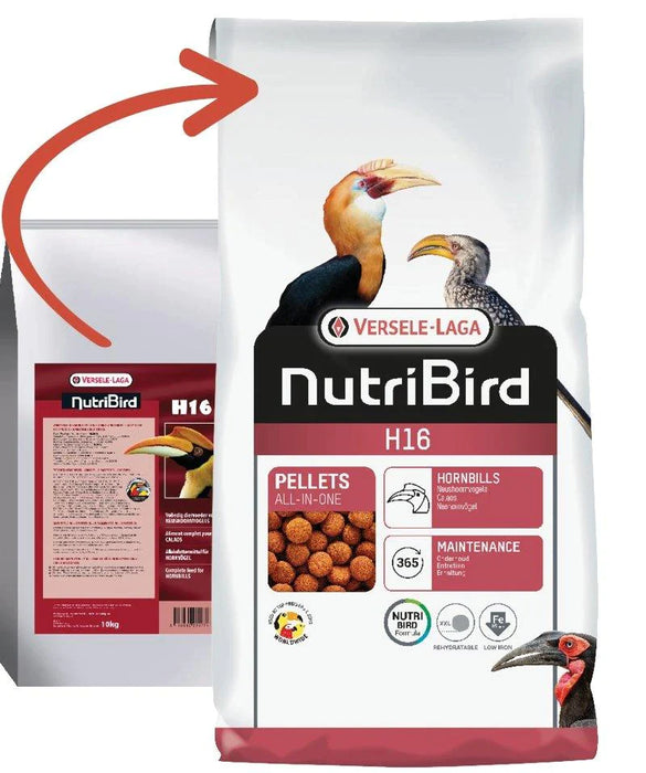 NutriBird H16 (10 kg) - Onlinedierenwereld