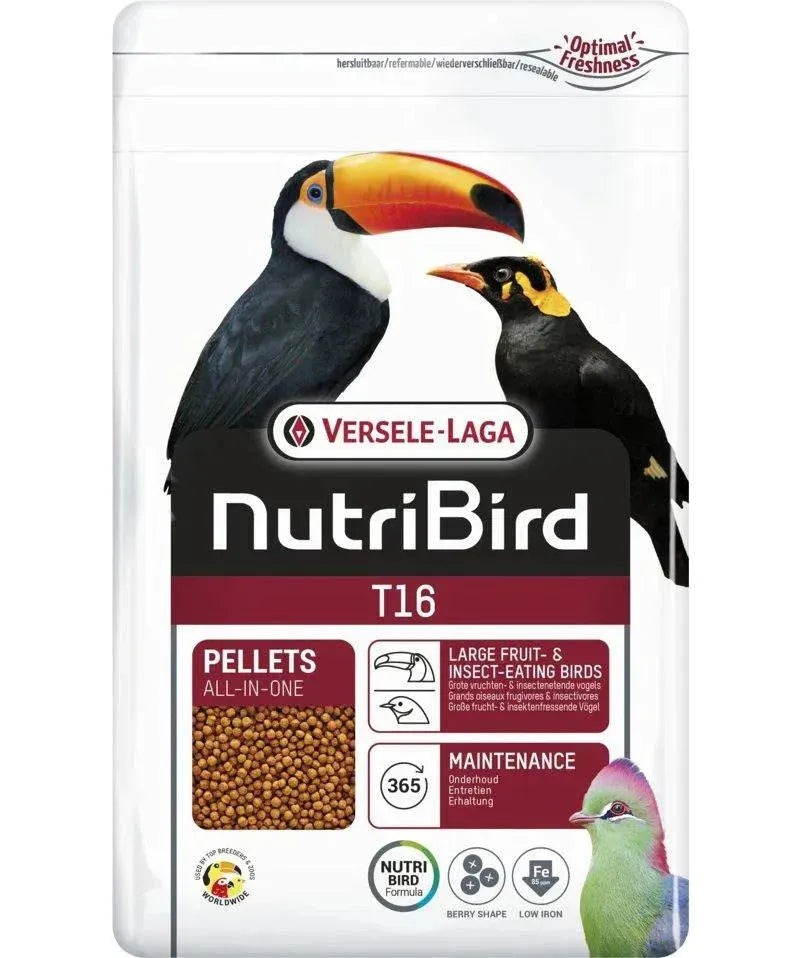 Nutribird T16 Onderhoudsvoer - Onlinedierenwereld