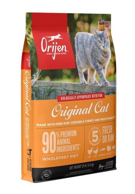 Orijen Cat Whole Prey Original (5,4 kg) - Onlinedierenwereld