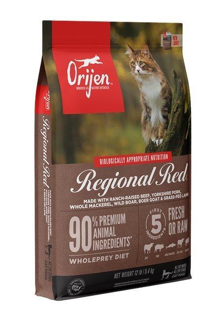 Orijen Cat Whole Prey Regional Red (5,4 kg) - Onlinedierenwereld