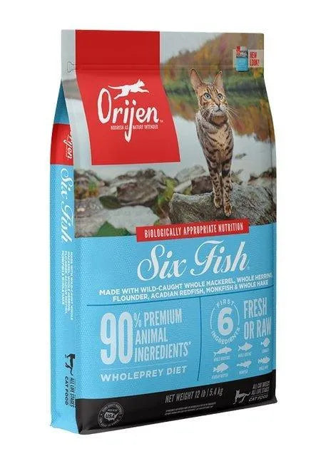 Orijen Cat Whole Prey Six Fish - Onlinedierenwereld