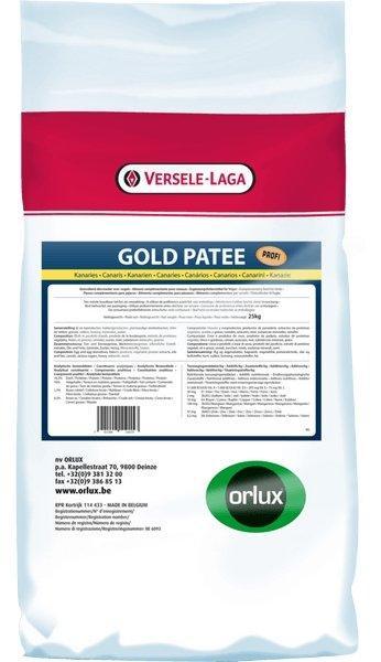 Orlux Gold Patee Kanaries Profi (25 kg) - Onlinedierenwereld
