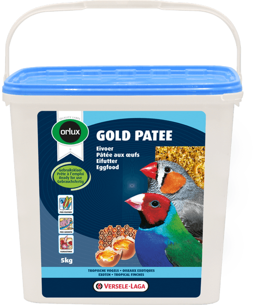 Orlux Gold Patee Tropische Vogels - Onlinedierenwereld